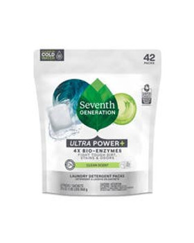 Seventh Generation Ultra Power+ Laundry Detergent 42 count Seventh Generation Ultra Power+ Laundry Detergent 42 count