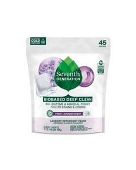 Seventh Generation Lavender Laundry Detergent Packs 45 count Seventh Generation Lavender Laundry Detergent Packs 45 count