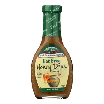 Maple Grove Farms - Fat Free Salad Dressing - Honey Dijon - Case of 12 - 8 oz. Maple Grove Farms - Fat Free Salad Dressing - Honey Dijon - Case of 12 - 8 oz.