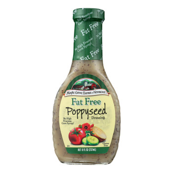 Maple Grove Farms - Fat Free Salad Dressing - Poppyseed - Case of 12 - 8 oz. Maple Grove Farms - Fat Free Salad Dressing - Poppyseed - Case of 12 - 8 oz.