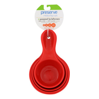 Preserve Measuring Cups Set - Red Tomato - 4 Measuring Cups Preserve Measuring Cups Set - Red Tomato - 4 Measuring Cups