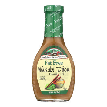 Maple Grove Farms - Fat Free Salad Dressing - Wasabi Dijon - Case of 12 - 8 oz. Maple Grove Farms - Fat Free Salad Dressing - Wasabi Dijon - Case of 12 - 8 oz.