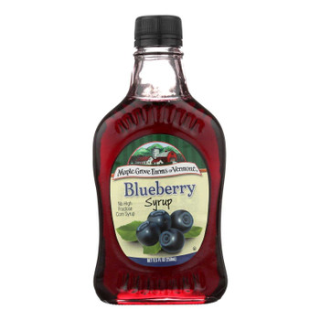 Maple Grove Farms - Blueberry Maple Syrup - Case of 12 - 8.5 Fl oz. Maple Grove Farms - Blueberry Maple Syrup - Case of 12 - 8.5 Fl oz.