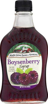 Maple Grove Farms - Boysenberry Syrup - Case of 12 - 8.5 Fl oz. Maple Grove Farms - Boysenberry Syrup - Case of 12 - 8.5 Fl oz.