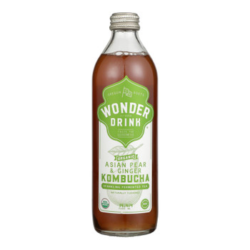 Kombucha Wonder Drink Wonder Drink - Case of 12 - 14 Fl oz. Kombucha Wonder Drink Wonder Drink - Case of 12 - 14 Fl oz.