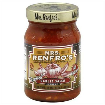 Mrs. Renfro's Roasted Salsa - Case of 6 - 16 oz.