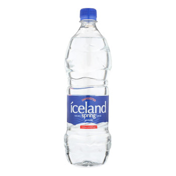 Iceland Springs Spring Water - Case of 12 - 33.8 Fl oz. Iceland Springs Spring Water - Case of 12 - 33.8 Fl oz.