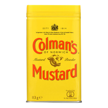 Colman Dry Mustard Powder - 4 oz - case of 6