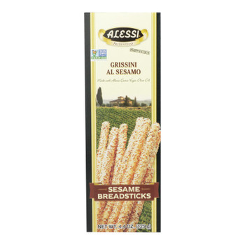 Alessi - Breadsticks - Sesame - Case of 6 - 4.4 oz. Alessi - Breadsticks - Sesame - Case of 6 - 4.4 oz.