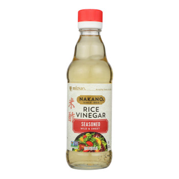 Nakano Seasoned Rice Vinegar - Case of 6 - 12 Fl oz. Nakano Seasoned Rice Vinegar - Case of 6 - 12 Fl oz.