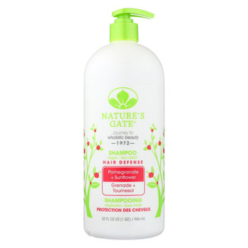 Nature's Gate Shampoo - Pomegranate and Sunflower Hair Defense - 32 oz Nature's Gate Shampoo - Pomegranate and Sunflower Hair Defense - 32 oz