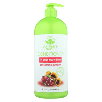 Nature's Gate Conditioner - Pomegranate and Sunflower Hair Defense - 32 oz Nature's Gate Conditioner - Pomegranate and Sunflower Hair Defense - 32 oz