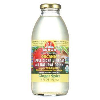 Bragg - Apple Cider Vinegar Drink - Organic - Ginger Spice - 16 oz - case of 12