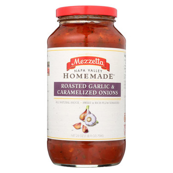 Mezzetta Sauce - Roasted Garlic - Case of 6 - 25 oz.