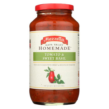 Mezzetta - Sauce Tomato Basil - CS of 6-25 OZ