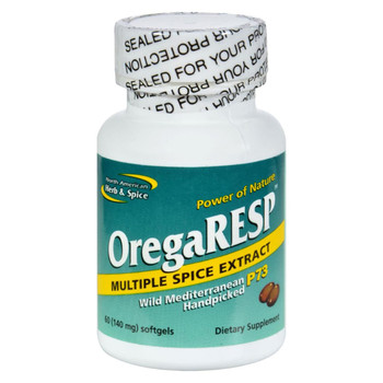 North American Herb and Spice OregaRESP - 60 Softgels