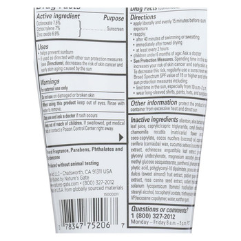 Nature's Gate Faceblock Sunscreen - Fragrance Free Broad Spectrum SPF 25 - 4 fl oz Nature's Gate Faceblock Sunscreen - Fragrance Free Broad Spectrum SPF 25 - 4 fl oz
