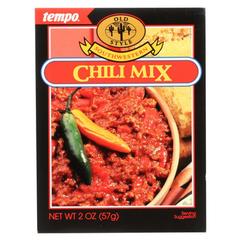 Tempo Chili Mix - Southwestern - 2 oz - Case of 12 Tempo Chili Mix - Southwestern - 2 oz - Case of 12
