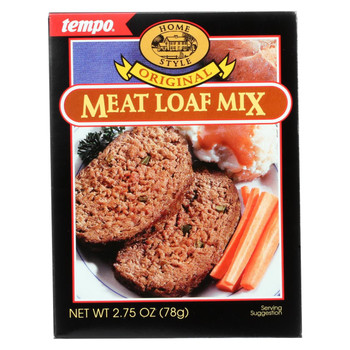 Tempo Home Style Meatloaf Mix - Original - 2.75 oz - Case of 12 Tempo Home Style Meatloaf Mix - Original - 2.75 oz - Case of 12