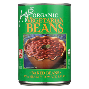 Amy's - Organic Vegetarian Baked Beans - Case of 12 - 15 oz. Amy's - Organic Vegetarian Baked Beans - Case of 12 - 15 oz.