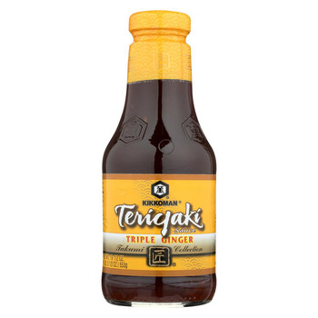 Kikkoman Sauce - Teriyaki - Triple Ginger - Case of 6 - 19.5 fl oz