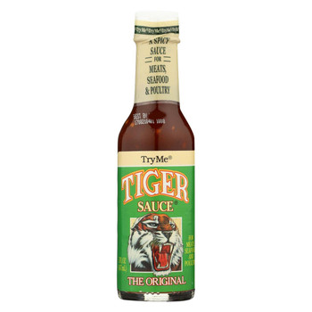 Try Me Tiger Sauce - Case of 6 - 5 Fl oz. Try Me Tiger Sauce - Case of 6 - 5 Fl oz.