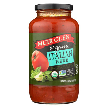 Muir Glen - Pasta Sce Og2 Italian Hrb - CS of 12-25.5 FZ