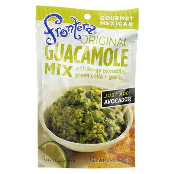 Frontera Foods Original Guacamole Mix - Guacamole Mix - Case of 8 - 4.5 oz. Frontera Foods Original Guacamole Mix - Guacamole Mix - Case of 8 - 4.5 oz.
