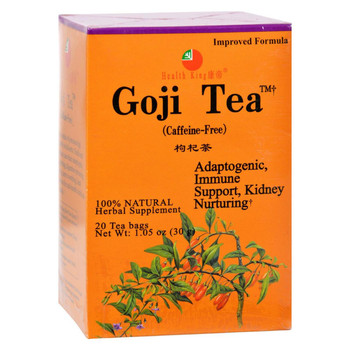 Health King Medicinal Teas Tea - Goji - 20 Bag