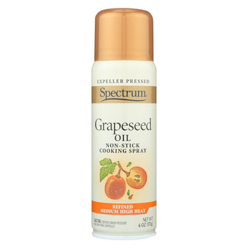 Spectrum Naturals Grapeseed Spray Oil - Case of 6 - 6 Fl oz.