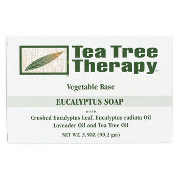 Tea Tree Therapy Eucalyptus Soap Vegetable Base - 3.5 oz Tea Tree Therapy Eucalyptus Soap Vegetable Base - 3.5 oz