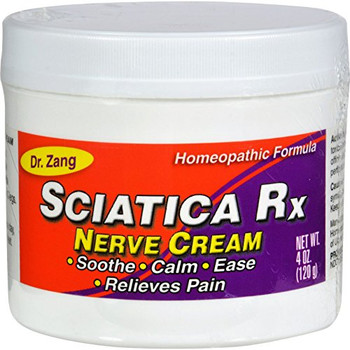 Dr. Zang Sciatica Rx Nerve Cream Homeopathic Formula - 4 oz Dr. Zang Sciatica Rx Nerve Cream Homeopathic Formula - 4 oz