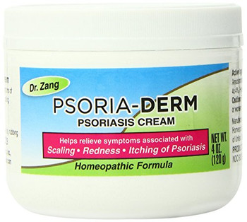 Dr. Zang Homeopathic Psoria-Derm Cream - 4 oz Dr. Zang Homeopathic Psoria-Derm Cream - 4 oz