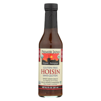 Premier Japan Organic Wheat Free Sauce - Hoisin - Case of 12 - 8.5 Fl oz. Premier Japan Organic Wheat Free Sauce - Hoisin - Case of 12 - 8.5 Fl oz.