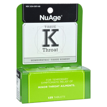 Hyland's Tissue K Throat - 125 Tablets