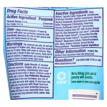 Alba Botanica - Very Emollient Natural Sun Block Mineral Protection Kids SPF 30 - 4 oz Alba Botanica - Very Emollient Natural Sun Block Mineral Protection Kids SPF 30 - 4 oz