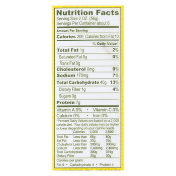 Roland Products Noodle - Organic - Somen - BuckWhite - Case of 10 - 12.8 oz