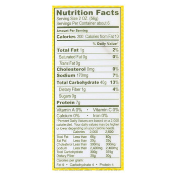 Roland Products Noodle - Organic - Somen - BuckWhite - Case of 10 - 12.8 oz