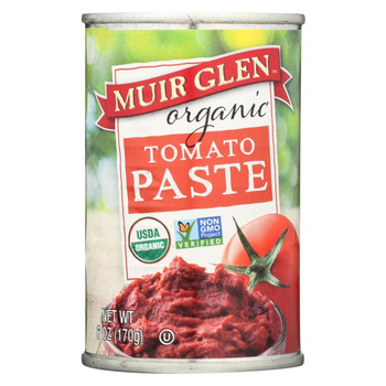 Muir Glen Muir Glen Tomato Paste - Tomato - Case of 24 - 6 oz.