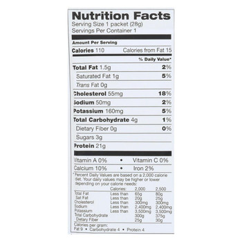 Teras Whey Protein Powder - Organic - Whey - Bourbon Vanilla - 1 oz - Case of 12