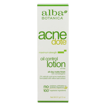 Alba Botanica - Natural Acnedote Oil Control Lotion - 2 fl oz Alba Botanica - Natural Acnedote Oil Control Lotion - 2 fl oz