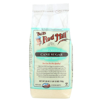 Bob's Red Mill Fine Cane Sugar - 28 oz - Case of 4