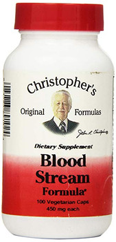Dr. Christopher's Blood Stream Formula - 440 mg - 100 Vegetarian Capsules