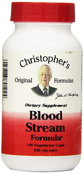 Dr. Christopher's Blood Stream Formula - 440 mg - 100 Vegetarian Capsules Dr. Christopher's Blood Stream Formula - 440 mg - 100 Vegetarian Capsules