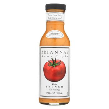 Brianna's Salad Dressing - Zesty French - Case of 6 - 12 oz. Brianna's Salad Dressing - Zesty French - Case of 6 - 12 oz.