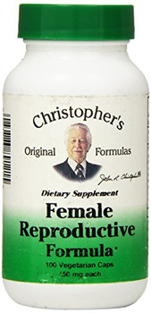 Dr. Christopher's Female Reproductive Formula - 460 mg - 100 Vegetarian Capsules Dr. Christopher's Female Reproductive Formula - 460 mg - 100 Vegetarian Capsules