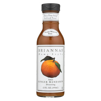 Brianna's - Salad Drsg Ginger Mandrin - CS of 6-12 FZ Brianna's - Salad Drsg Ginger Mandrin - CS of 6-12 FZ