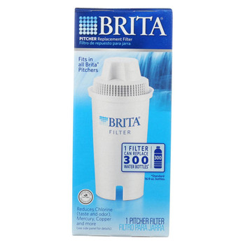 Brita - Replacement Pitcher and Dispenser Filter - 1 Filter