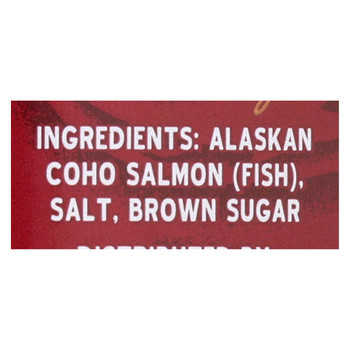 Crown Prince - Alder Wood Smoked Alaska Coho - Case of 12 - 6 oz.
