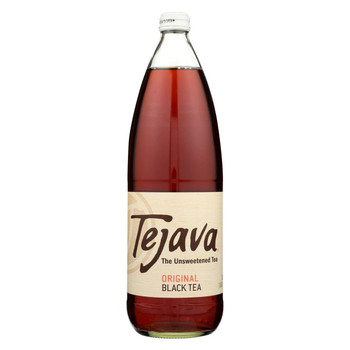 Tejava Premium Iced Tea - Tea Tejava Black - CS of 12-1 LTR